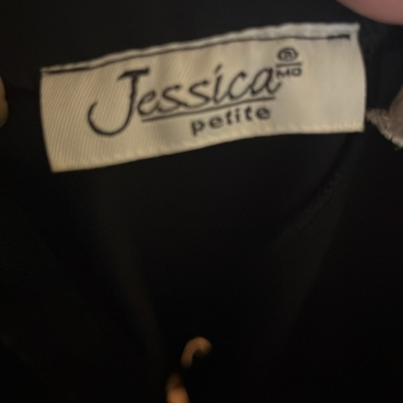 JESSICA | Petite A Line Party Dress Sz US 12 - Picture 6 of 7